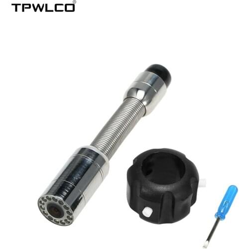 23MM Pipeline Inspection with 12Pcs Led Lights 1000TVL Camera Head Drain Pipe Sewer Wall Inspection Endoscope Camera Replace