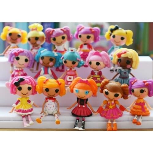 8 multi style Original 7cm Dolls Mini lovely Dolls happy angle For Girls Toy