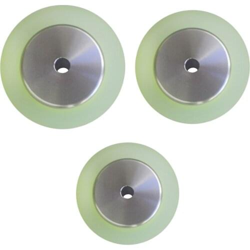 Promotion! Aluminum Polyurethane Industrial Encoder Wheel Measuring Wheel for Measuring Rotary Encoder
