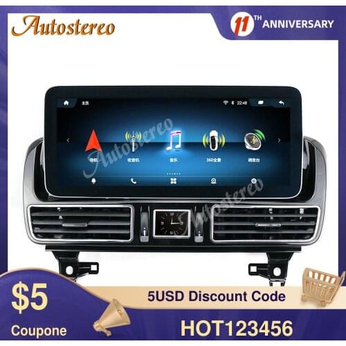 12.3 Android 10 6GB+128 For MERCEDES-BENZ GLE GLS 2012+ Android 10 Car GPS Navigation Multimedia Player Head Unit Radio Tape IPS