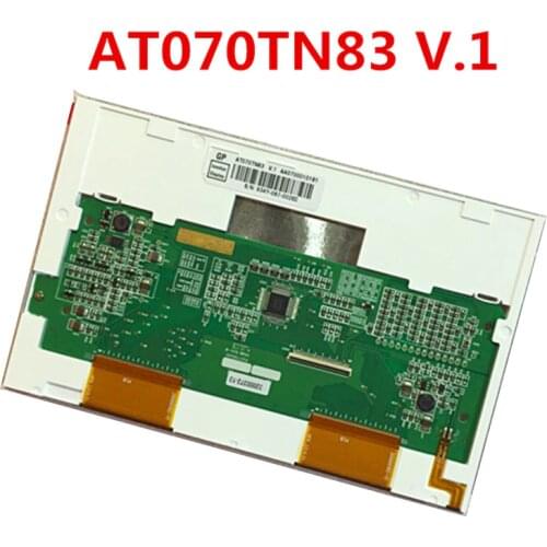 Free Shipping New 7 Inch TFT INNOLUX AT070TN83 V.1 AT070TN83-v1.0 40 Pin LCD Screen Panel Controller Module 800x480