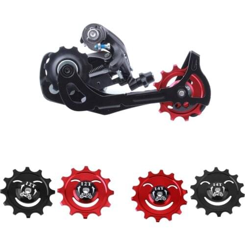 12T 14T Mountain Bike MTB Ceramic Rear Derailleur Guide Pulley Jockey Wheel