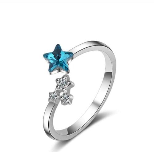 KOFSAC Rings With Crystals