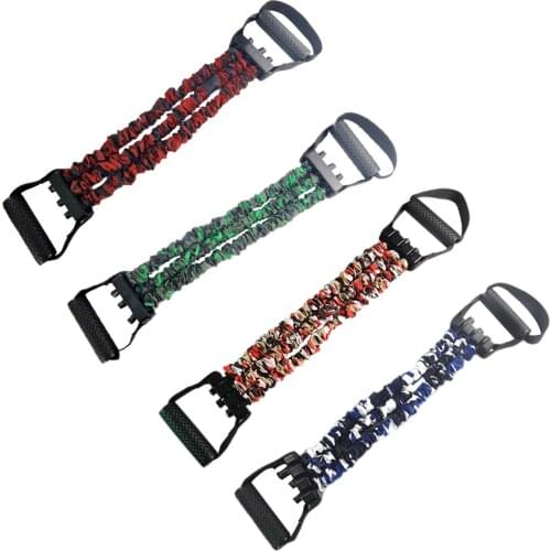 Resistance Bands Set Exercise Bands with Ankle Straps Carry Bag for Resistance Training Physical Therapy Home Workouts