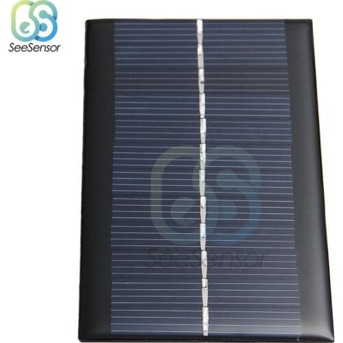 Mini 6V 100MA 1W Solar Power Panel Solar System DIY For Battery Cell Phone Chargers Portable Solar Panel for Handy Charger