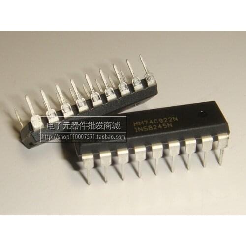 Module MM74C922N MM74C922 74C922N DIP18 Original authentic and new Free Shipping