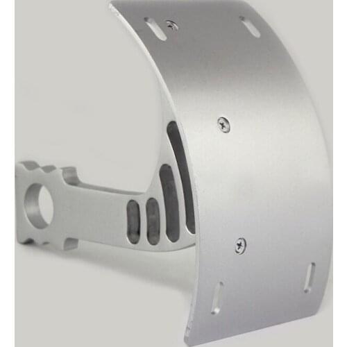 Motorcycle Silver License Plate Rear Tag Bracket Side Mount For Honda CBR600RR 2005-2012 CBR1000RR 2004-2011