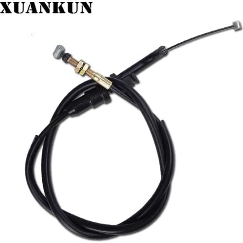 XUANKUN Motorcycle Fittings Throttle Cables CF125-3 Throttle Cables Wire Rope CFMOTO