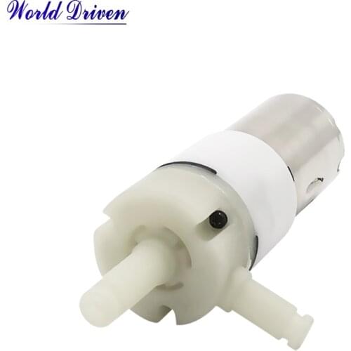 DC Small Water Pump Water Flow 0.6-0.9L/min For Drinking DIY hydraulic miniature KLC diaphragm pump vacuum pumps oil free