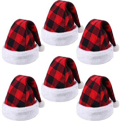 New Arrivals Merry Christmas Santa Hat Adult Kids One Size Cap Christmas Decorations Christmas Party Theme Party Dress Up Hats