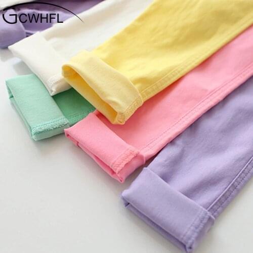 Girl Skinny Casual Pants Spring Autumn New Children Pencil Pants Skinny Leggings For Girls Kids Fashion Pants 3-12 Years