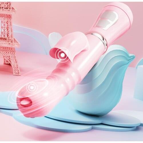 Women Vagina Sex Vibrator Teasing Honey Beans Frequency Conversion Strong Earthquake TPE USB Charging Bump Stimulate Waterproof