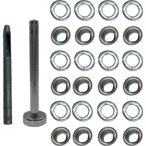 1 Box of Eyelet Punch Die Tools Handmade Metal Eyelets Mold Tools for Leather