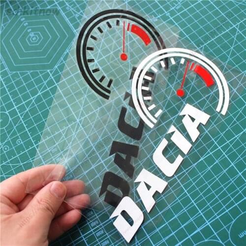 1pc Car Dash borad headlights Windows Sports Racing PVC Vinyl Decal Sticker For Renault dacia Logan duster sandero accessories