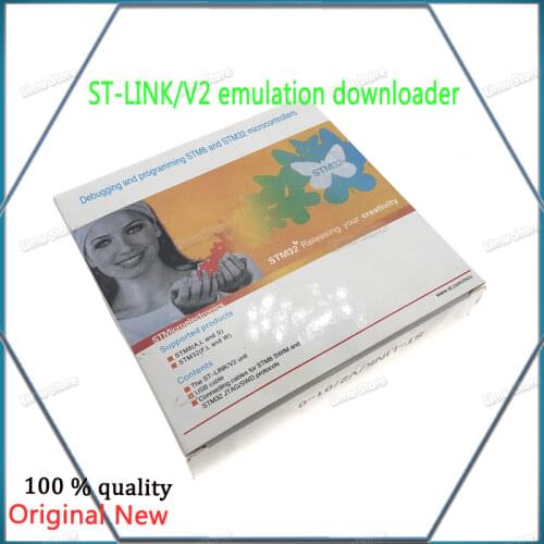 100% BRAND new ST-LINK/V2 ST-LINK V2(CN) ST LINK STLINK Emulator Download Manager STM8 STM32