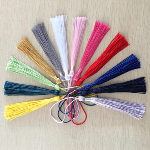 10pcs DIY Tassel Pendant Polyester Trim Mix Craft Applique Jewelry Making A42