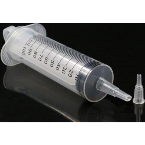 100/150ml Pet Feeder Reusable Liquid Plus Water Plastic Needle Tube Large-capacity Injection Syringe For Small Dogs Pet Dropship