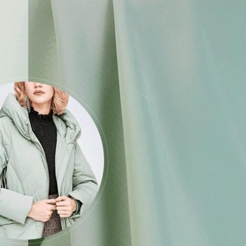 130 meters per roll t400 bamboo cotton imitation memory fabric Cotton-jersey polyester down jacket fabric Windbreaker fabric