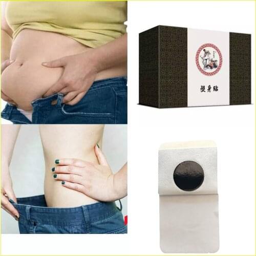 40pcs/box Slim Patch Navel Sticker Fat Burner Health Care Belly Fat Burning Diet Cellulite Loose Weight Loss Slimming Products