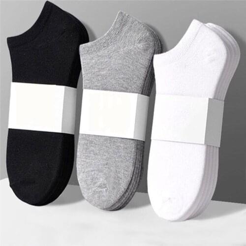 5 /10 Pairs/lot Spring Summer Women Cotton Ankle Short Socks Low Cut Invisible Breathable Solid Color Boat Ankle Socks