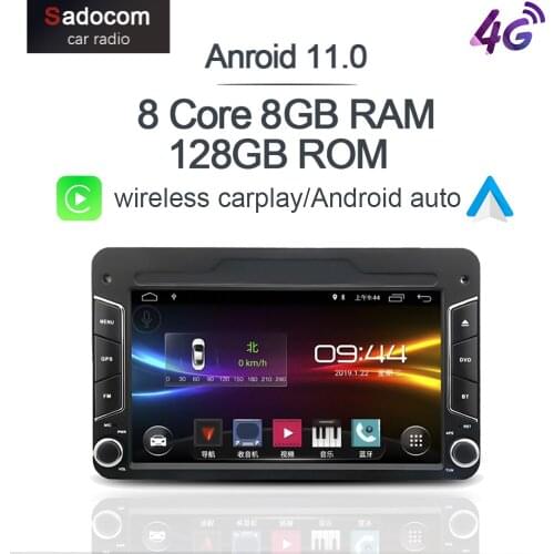 6GB+128GB 7" DSP Android 10.0 Car DVD player autoradio car radio GPS For Alfa Romeo Spider Alfa Romeo 159 Brera 159 Sportwagon