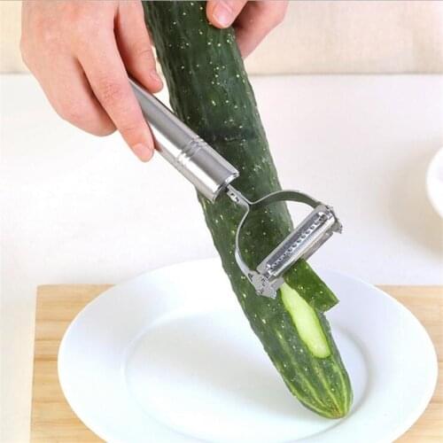 Hot Sale 1pc Stainless Paring Knife Fruit Peeler Grater Vegetable Slicer Kitchen Tools Supplies Accessories