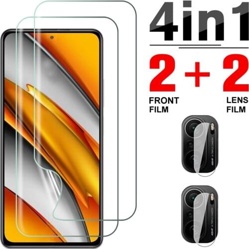 Full Cover Hydrogel Film For Poco F3 Protective Film For Xiaomi Poco F3 GT F 3 Pocco X3 M3 Pro 5G X3 NFC Camera Film Not Glass