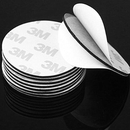 10pcs/lot 3M Double Sided Black Acrylic Foam Tape Pad Mounting Strong VHB Tape Round Rectangle adhesive for Car DIY home Decor