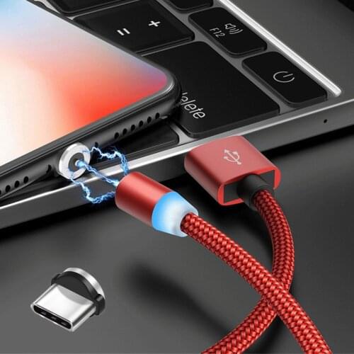 Magnetic Charging tipo c usb Cable For Samsung galaxy A50 A12 A8 S8 Xiaomi Redmi Note 10 POCO M3 X3 magnet charger Type C Cable