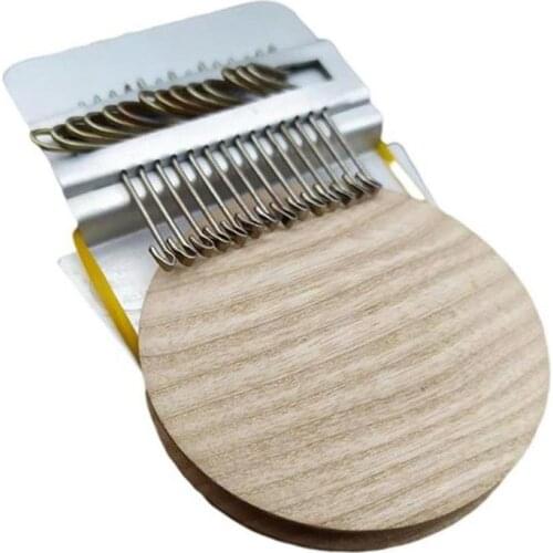 Small Knitting Machine Tools Manual Hand Weave Tool Mini DIY Darning Tool Version Loom Braiding Patching Machine For Beginners
