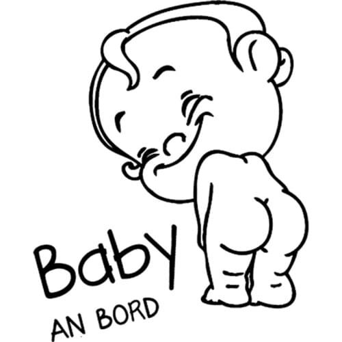 Funny Baby on Board Travel Name Child Car Sticker Rearview Mirror Car Styling Accessories KK Vinyl Motorcycle Decal 16cm*16cm