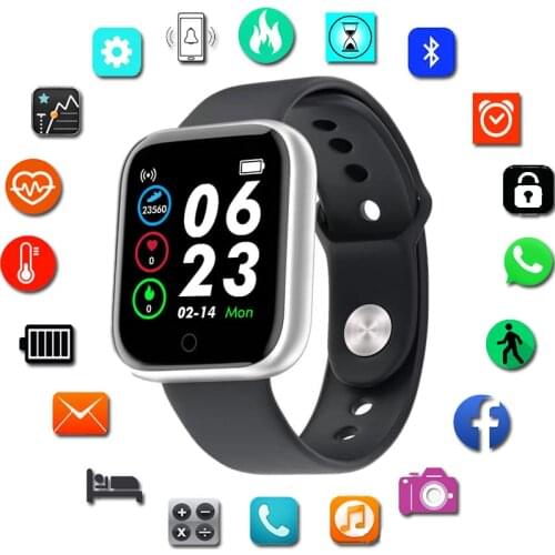 2021 NEW D20S Bluetooth Smart Watches Men Waterproof Sport Fitness Tracker Smart Bracelet Blood Pressure Heart Rate Monitor Y68