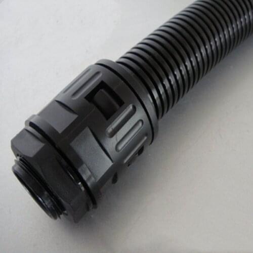 10pcs PE Hose AD13 AD15.8 AD18.5 AD21.2 AD25 AD28.5 Plastic bellows joint Plastic corrugated pipe joint. cable gland nylon joint