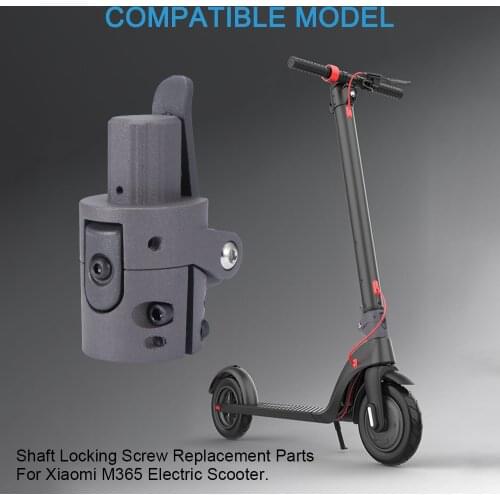 Electric Scooter Folding Hook Rod Pole Base for Xiaomi M365 Electric Scooter Shaft Locking Lock Screw Replacement Parts Hook