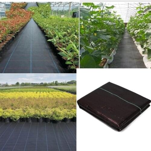 Weed Fabric Agriculture Greenhouse Garden Weed Control Landscape Plant Weeding Ground Cloth Cover Ecological Control Mat Orchard