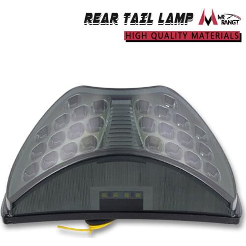 Motorcycle LED Rear Turn Signal Tail Stop Light Lamps Integrated For Honda CBR 600 CBR600 F4 1999 2000 99 00 F4I 2004 2005 2006