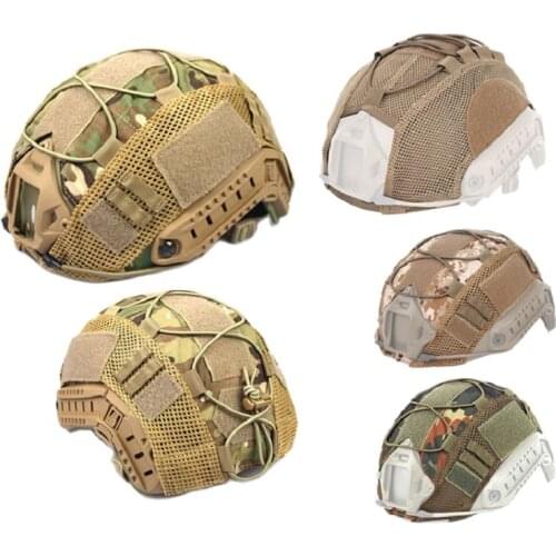 Outdoor Sport Tactical Hunting Camouflage Helmet Cover Skin for FAST Helmet cover