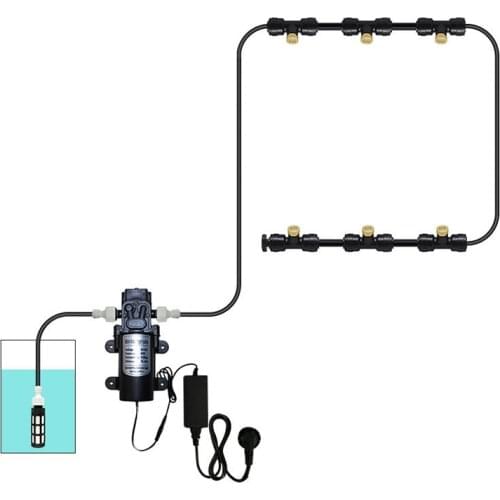HAVA 12V Booster Pump Spray Kit Outdoor Summer Cooling Equipment