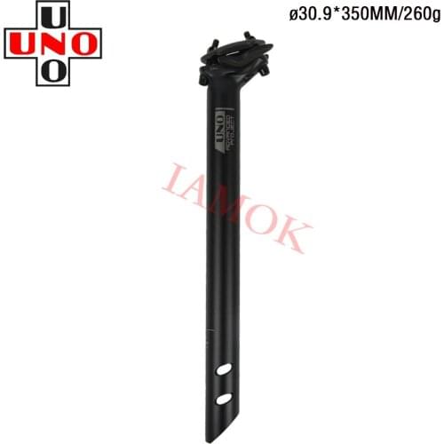 UNO SP-719 Bike 350/400mm Rear Wave Seat Post Iamok Black 27.2/30.9/31.6mm Seatpost Bicycle Parts