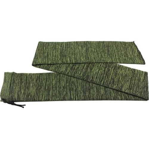 Knit Gun Sock Polyester Silicone Treated Rifle Fishing Rod Sock Protection Cover Bag Case Tactical Hunting Bag Outdoor