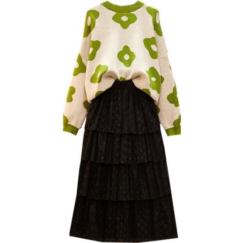 Make big yards dress new spring micro fat younger sister minus age western style covered his belly dress suit