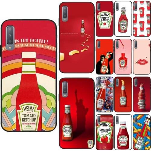 Zororong Ketchup Heinz Phone Case For Samsung Galaxy A20 32 51 71 80 91