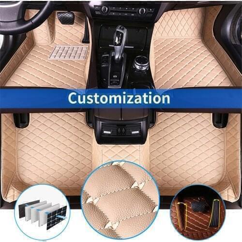 Custom Car Floor Mats For HONDA All Model Insight Odyssey Pilot Vezel Stream Shuttle URV Inspier Car Styling Auto Floor Mats