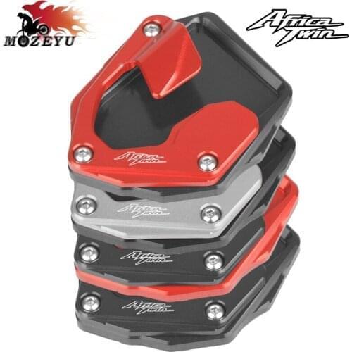 For Honda CRF1000L Africa Twin 2015-2020 CRF 1000L ADVENTURE Sports Motorcycle Side Stand Pad Plate Kickstand Enlarger Extension