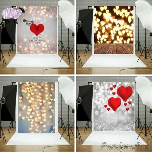 Valentines Day Photo Shoot Studio Posing Backdrop Newborn Baby Photography Love Heart Background Cloth fotografia Accessories