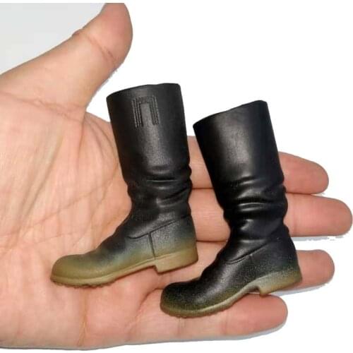 1/6 Scale Male Soldier Combat Boots Red Son Military Shoes Hollow Boots Model for 12in Action Figure Toys