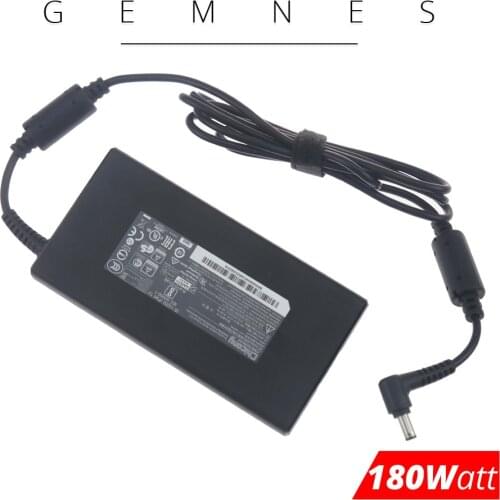 New Chicony 180W AC Laptop Power Adapter For MSI GE72VR GS63VR WS63VR GS73VR GS43VR GT60 GT70 A17-180P4A 19.5V 9.23A