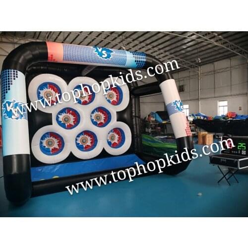New arrvail lighting inflatable IPS arena Interactive Inflatable Shooting Games Combi Sport Arena With IPS System free shipping