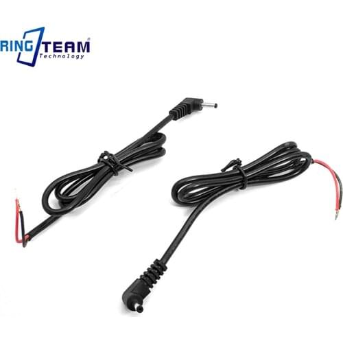 10Pcs Power Cable Wire for Canon Camera with PS700 Angled DC Fits Coupler DR-E5 DR-E8 DR-E10 DR-E12 DR-E15 DR-E17 DR-50 DR-80