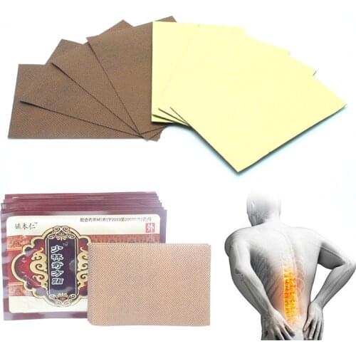 8Pcs/set White Tiger Chinese Traditional Arthritis Pain Relief Patch Cervical Acupuncture Infrared Heating Massager Patch